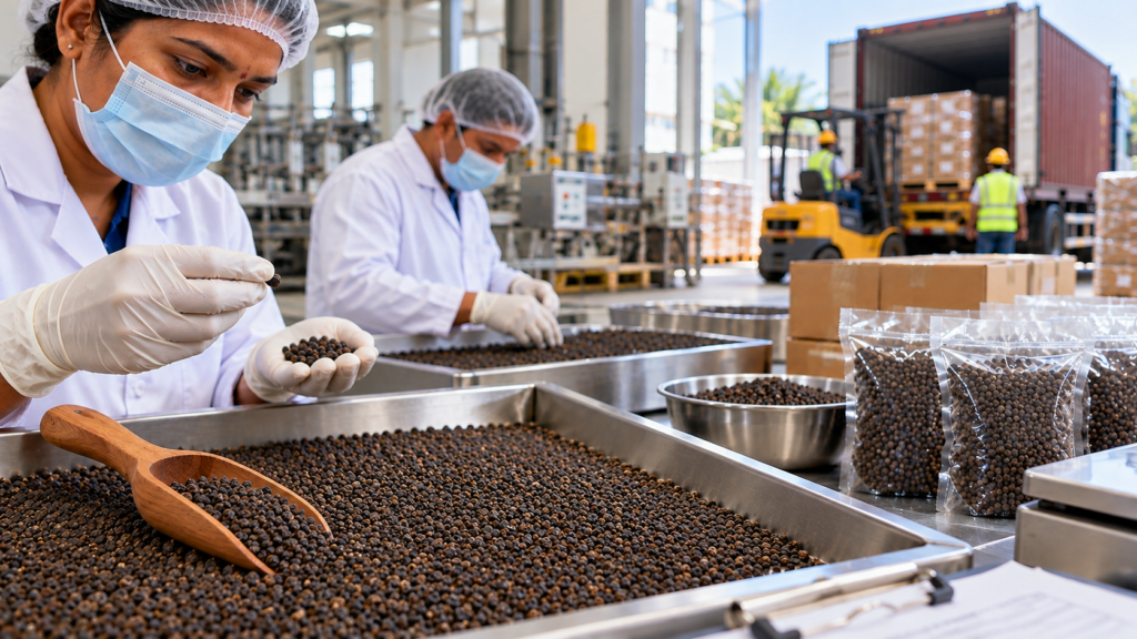 Black pepper exporter